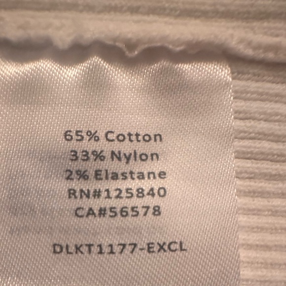 INTERMIX Creamy‎ White Ribbed Spaghetti Strap Top XS/P - Picture 4 of 5